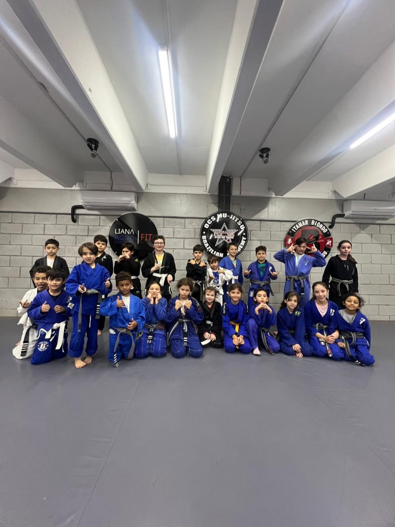 Turma INFANTIL da Biondo Jiu-Jitsu
